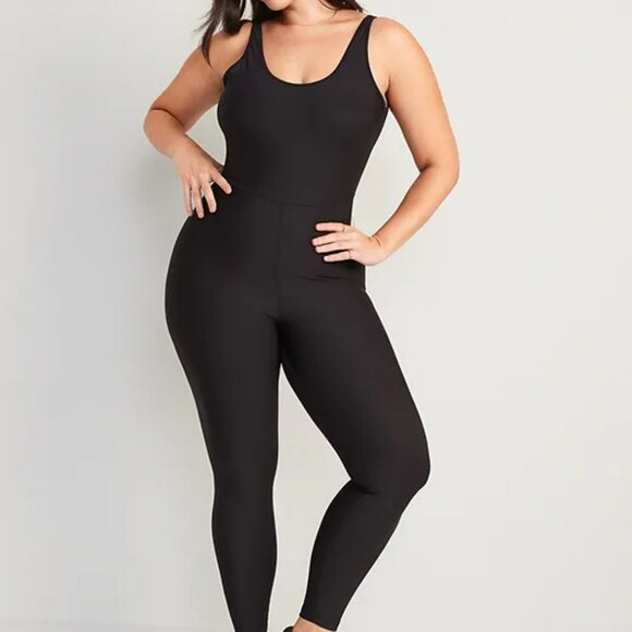 PowerSoft Sleeveless 7/8 Jumpsuit/ Bodysuit - Picture 2 of 4